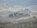 Panoramablick von den Zimmern in Panzano